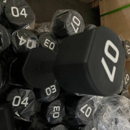 Гантельный ряд полиуретановый OKPRO OK1025C (от 1 до 10 кг, шаг 1 кг)