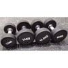 Гантельный ряд полиуретановый от 2,5 до 25 кг (шаг 2,5 кг) Gymmaster ANA-002