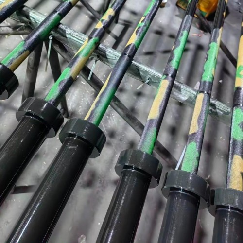 Гриф олимпийский прямой 220 см до 680 кг OKPRO OK5002-1 (камуфляж)