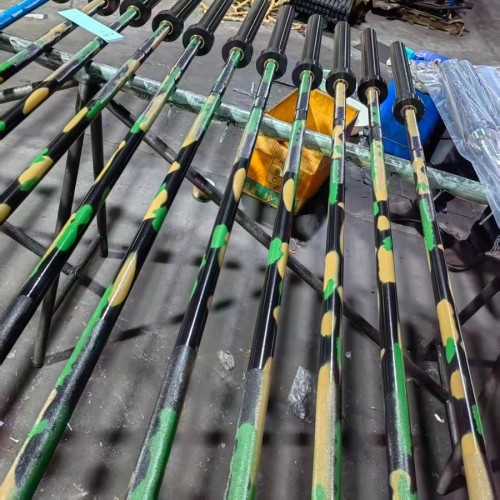 Гриф олимпийский прямой 220 см до 680 кг OKPRO OK5002-1 (камуфляж)