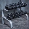 Гантельный ряд от 1 до 10 кг (10 пар) шаг 1 кг Gymmaster ANA-101