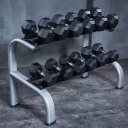 Гантельный ряд от 1 до 10 кг (10 пар) шаг 1 кг Gymmaster ANA-101