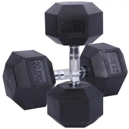 Гантельный ряд от 1 до 10 кг (10 пар) шаг 1 кг Gymmaster ANA-101