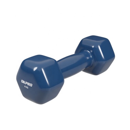 Гантель виниловая 4 кг OKPRO OK1001A