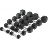 Гантельный ряд от 1 до 10 кг (10 пар) шаг 1 кг Gymmaster ANA-101
