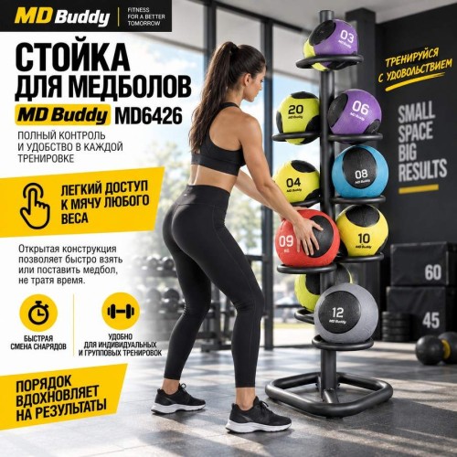 Стойка для медболов MD Buddy MD6426