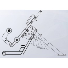 Гиперэкстензия наклонная Insight PTT0224F