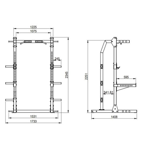 Силовая рама OKPRO OK9184E