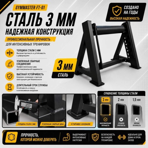 Стойка для выпадов и отжиманий Gymmaster FT-01