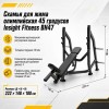 Скамья для жима олимпийская 45 градусов Insight Fitness BH47