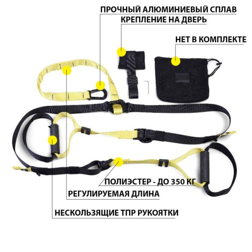 Петли TRX Suspension Trainer OKPRO OK1930B