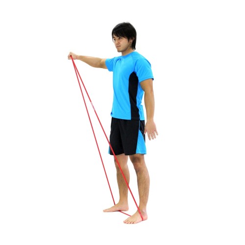 Резиновая петля тренировочная XS (1,3 см) длинная MD Buddy MD1353 красная