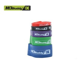 Резиновая петля тренировочная XS (1,3 см) длинная MD Buddy MD1353 красная