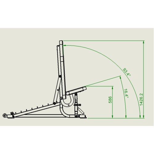 Скамья универсальная Insight Fitness TM87