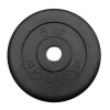 Диск «Profigym» тренировочный обрезиненный 5 кг черный 31 мм (металлическая втулка)