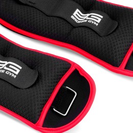 Утяжелители для ног и рук BRONZE GYM, 2 кг (1 кг x 2), пара