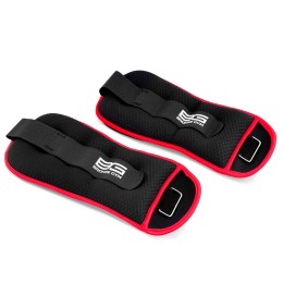 Утяжелители для ног и рук BRONZE GYM, 2 кг (1 кг x 2), пара