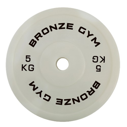 Диск олимпийский BRONZE GYM тренировочный 5 кг