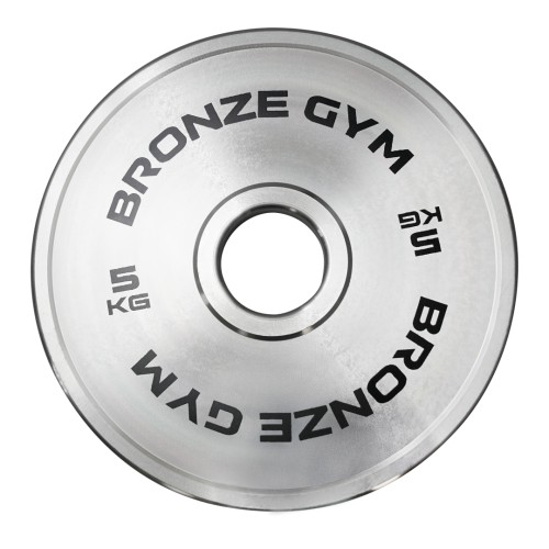Диск олимпийский BRONZE GYM стальной 5 кг