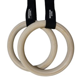 Кольца гимнастические BRONZE GYM, пара.