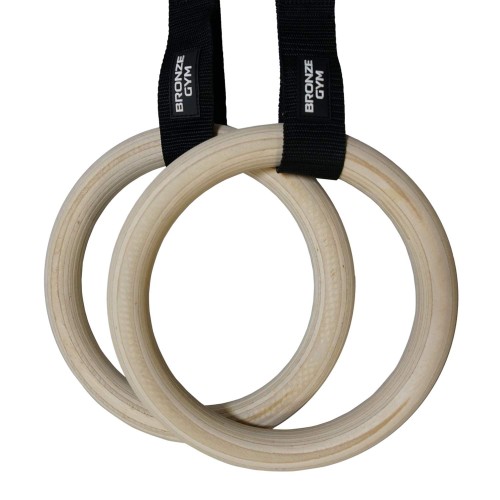 Кольца гимнастические BRONZE GYM, пара.