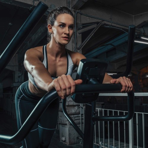 Беговая дорожка профессиональная инерционная механическая BRONZE GYM T940M CATERPILLAR (new)