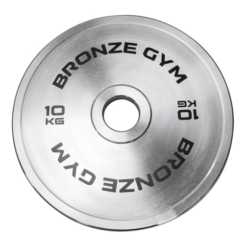 Диск олимпийский BRONZE GYM стальной 10 кг