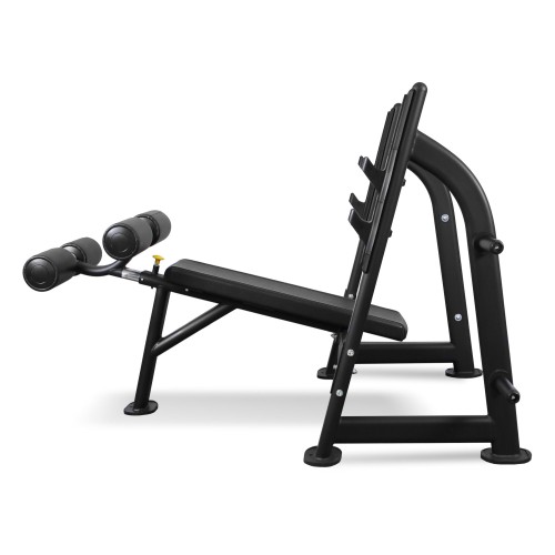 Скамья для жима с отрицательным наклоном BRONZE GYM BR-1013
