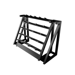 Стойка для хранения штанг для аэробики (бодипампов) BRONZE GYM 190х55х128, на 20 шт