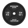 Диск олимпийский BRONZE GYM чугунный 1,25 кг