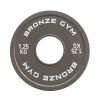 Диск калиброванный BRONZE GYM для пауэрлифтинга серый 1,25 кг