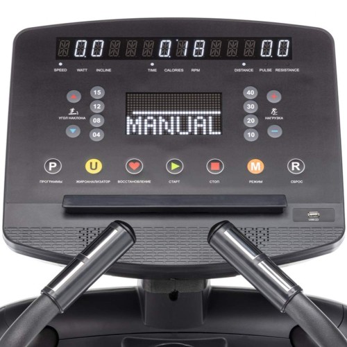 Эллиптический тренажер с автонаклоном BRONZE GYM E1000M PRO TURBO (new)