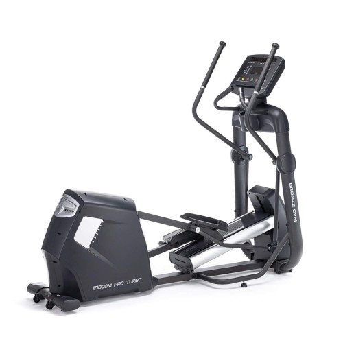 Эллиптический тренажер с автонаклоном BRONZE GYM E1000M PRO TURBO (new)