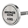 Набор стальных штанг BRONZE GYM, 5-50 кг - 10 шт, шаг 5 кг