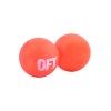 Мяч массажный для МФР двойной 12 x 6 см Оранжевый