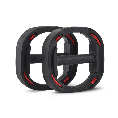 Памп-штанга для аэробики 19,8 кг c двумя дополнительными дисками по 5 кг REBEL