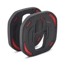 Памп-штанга для аэробики 19,8 кг c двумя дополнительными дисками по 10 кг REBEL