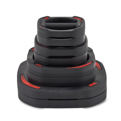 Памп-штанга для аэробики 19,8 кг c двумя дополнительными дисками по 10 кг REBEL