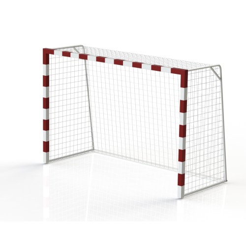 Ворота гандбол - минифутбол 3х2х1,3, стальной профиль квадратный 80х80мм