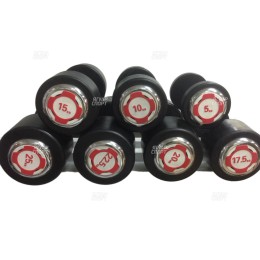 Гантель обрезиненная JAGUAR-SPORT 2.5, 17.5, 22.5 кг