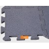 Резиновая плитка Gym Puzzle 500х500 мм 25 с рельефным основанием, плотность 900 кг/м3
