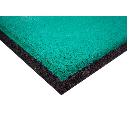 Резиновая плитка Standart EPDM 500x500 мм с рельефным основанием, плотность 850 кг/м3