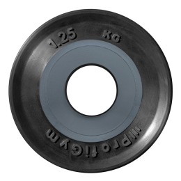 Диск для штанги олимпийский Profigym 1,25 кг, черный