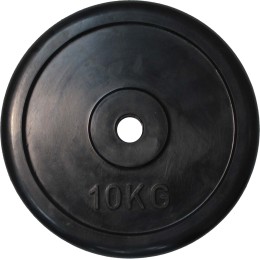 Диск обрезиненный JAGUAR-SPORT черный "Classic" D-26, 10 кг