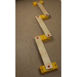 Дорожка Зигзаг (кирпич 4шт., доска 3 шт., втулка 6 шт.) У639