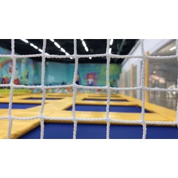 Сетка заградительная, яч. 40x40, Д=3,0 мм, белая/желтая/зеленая/синяя, безузловая (м2)