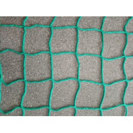 Сетка заградительная, яч. 100x100, Д=5,0 мм, белая/зеленая, безузловая (м2)