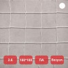 Сетка заградительная, яч. 100x100, Д=2,6 мм, белая, безузловая, полиамид (м2)