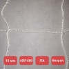 Сетка заградительная, яч. 400x400, Д=10,0 мм, белая, безузловая, полиамид (м2)