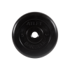 Диск обрезиненный "Атлет" МВ Barbell 5 кг, чёрный, 31 мм